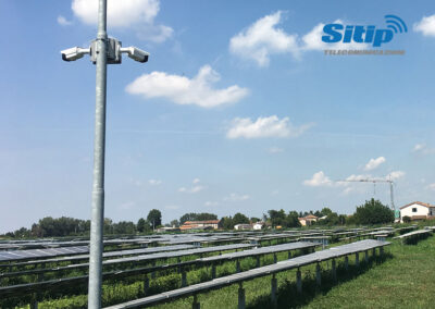 Telecamere Collegate ad Internet per Videosorveglianza di un Impianto Fotovoltaico | SITIP TELECOMUNICAZIONI