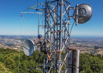 Montaggio Antenne a Parabola Ponti Radio | SITIP TELECOMUNICAZIONI