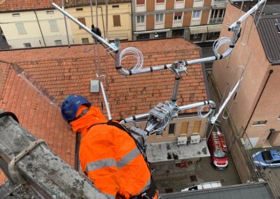 Installazione Smart Metering in quota a Lugo, Ravenna | SITIP TELECOMUNICAZIONI