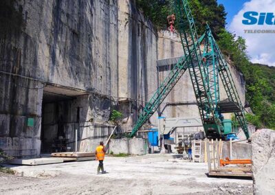 Sistema WiFi per la cava di Marini Marmi a Castro (Bergamo) | SITIP TELECOMUNICAZIONI