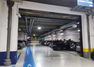 Parcheggio Sotterraneo di Mascagni a Milano | SITIP TELECOMUNICAZIONI